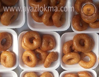 Güzelbahçe lokma dağıtımı