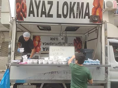 izmir pilav dağıtımı